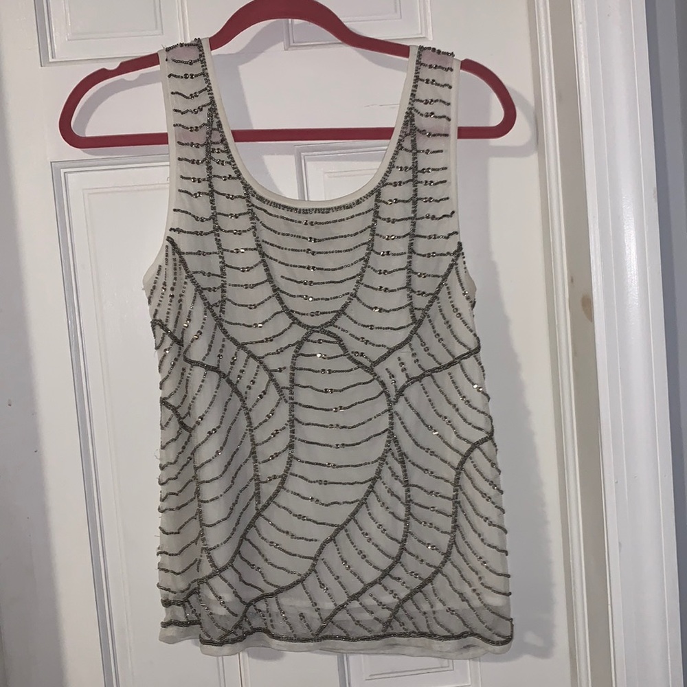 Search for Sanity Beaded Top
